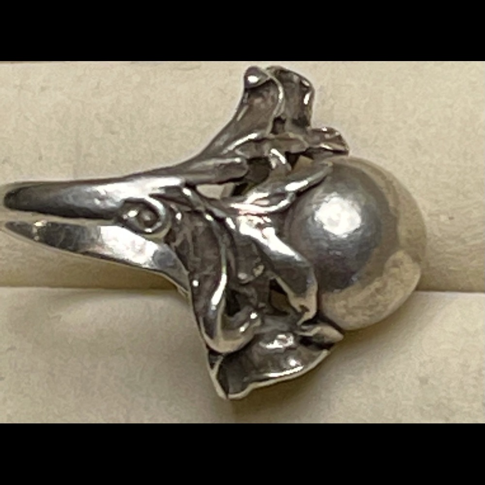 ☀️ 925 Sterling Silver Dome-Flower Ring.